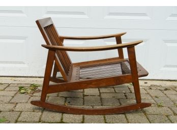 Vintage Arts & Crafts Mission Child’s Rocking Chair