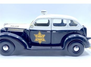 Vintage Police Toy Car