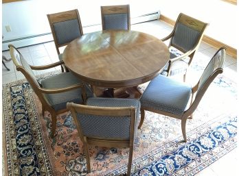 Vintage Thomasville ' Delphian' Dining Room Table W  6 Chairs.