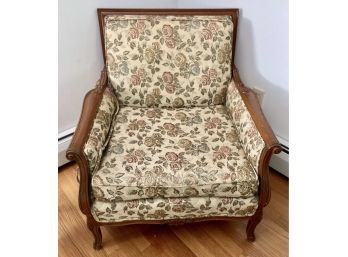 Vintage Italian Provincial Upholstered Arm Chair
