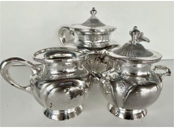 Vintage Meriden Silver Co. Tea Set