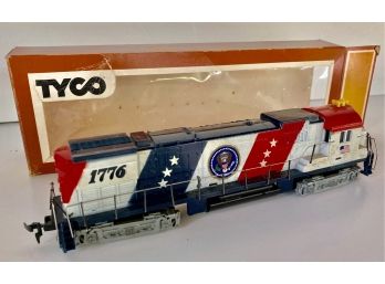 IN BOX - Vintage Tyco Trains - HO Scale  - 1776 Presidential Locomotive