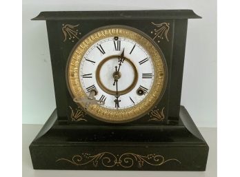 Antique 1881 Waterbury Clock - French Style  Mantle Clock