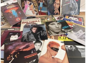 Record Lot  'B' Mostly 1980s Rock