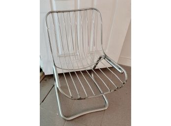 MCM Chrome Chair