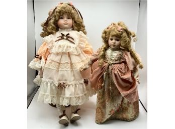 2 Collectible Dolls