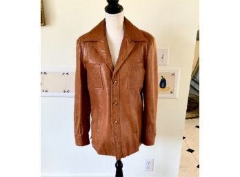 Leather Jacket  ~ Size 40 ~
