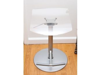Colico Design Lucite Adjustable Stool Imported From Italy Retail $249