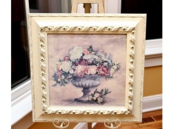 Professionally Framed Floral Print By C. Winterle Olson
