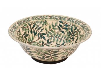 Vintage Oriental Accent Decorative Centerpiece Bowl Numbered H28