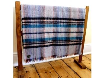 Beautiful PLAID WOOL WELSH Blanket For THE NATIONAL TRUST! This Is The Real Deal!