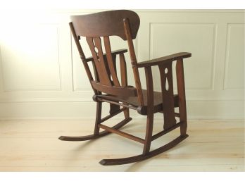 Vintage ARTS & CRAFTS Style Rocking Chair Project!