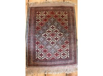 Gorgeous Antique Vintage Prayer Rug!