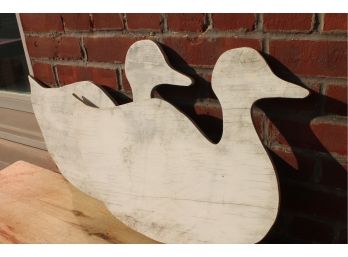 Vintage Wooden Decorative Ducks!