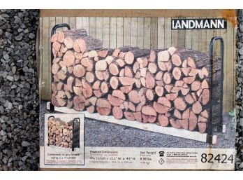 LANDMANN Adjustable Firewood Rack! New In Box!