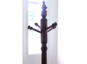 Elegant Early Antique Wooden Coat Stand!