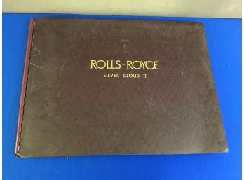 Rolls-Royce Silver Cloud II Book