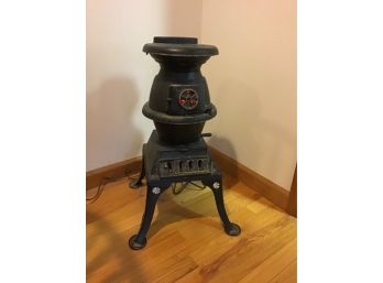 Cast Iron Stove With Electric In Cert For Looks