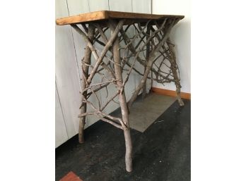 Another Handcrafted Twig Table