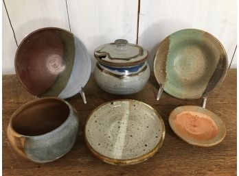 Earth-Toned Pottery Collection