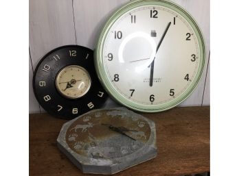 Trio Of Clocks