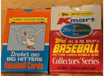 Baseball Card Lot #3, Drake Cakes Specials By Topps 1980's