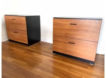 Pair Of Modern File Cabinets