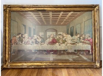The Last Supper Embroidery Art