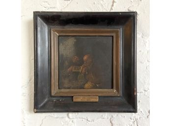 Antique Egbert Van Heemskerck (1610-1680) Dutch Painting