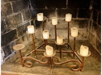 Fireplace Candle Holder