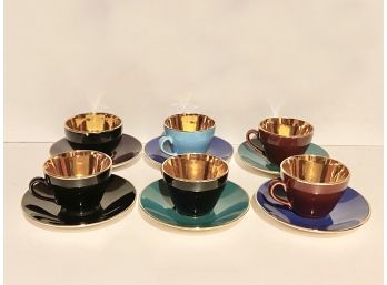 Royal Copenhagen 1950s Denmark Confetti Cup And Saucer Collection, 20+ Sets