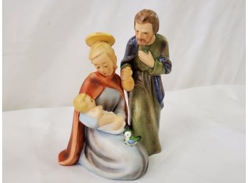 Vintage Hummel Figurine HX 252 Mary Joseph Baby Jesus TMK5 5 1/4 Inches Tall