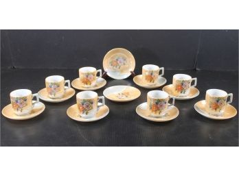 Cute Little Japanese Tea Set - Service For Eight