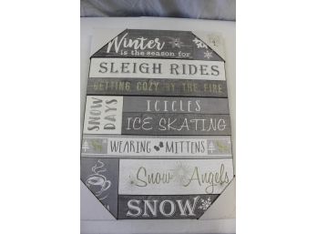 Winter Is The Season For... - New Wall Art