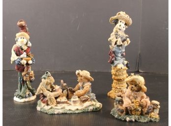 Collection Of Four Boyds Bear & Friends