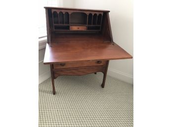 Vintage Wooden Secretary Desk