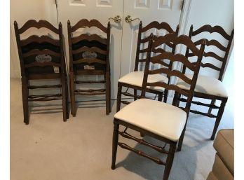 Set Of 5 Stackmore Folding Chairs