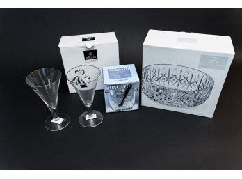 Royal Doulton Glasses, Mikasa County Claire Collection Bowl, Moncayo Ice Bucket