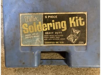 Weller Soldering Kit 6 Piece Heavy Duty