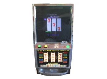 Vintage Lucky 777's Video Slot Machine - Made In Japan