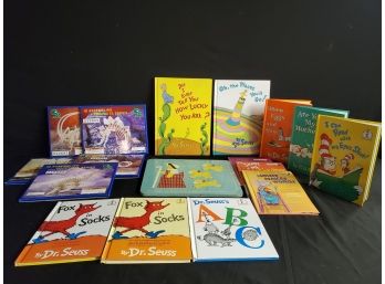 Childs Books & Puzzles & More-IQ Assembling Products, Dr. Seuss Books & Playskool Little Bo Peep Wall Art