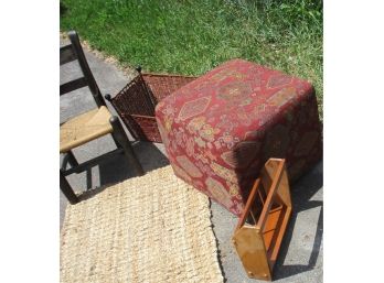 Four Piece Mixed Home Furnishing Lot