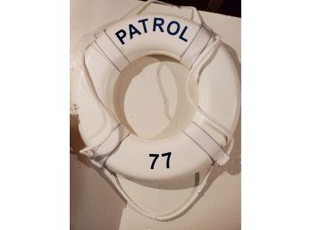 US Coast Guard White Boating Nautical Life Preserver