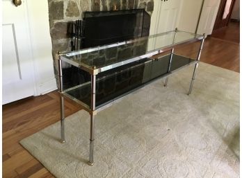 Contemporary 2 Tiers Sofa Table