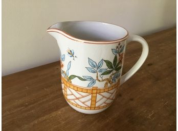 Tiffany Chinese Fence Pattern Pitcher