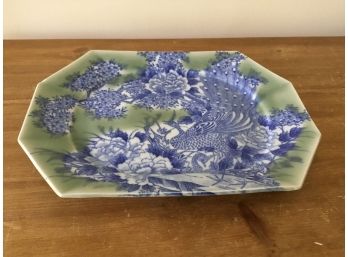 Antique Asian Rectangular Plater