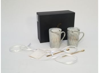Lidded Mug Boxed Set Wedding Gift