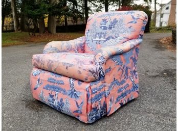 An Upholstered Armchair