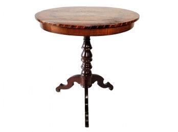 Stunning Antique Italian Marquetry Occasional Table