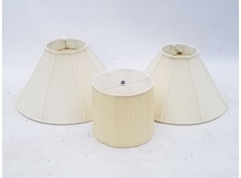 A Lamp Shade Trio